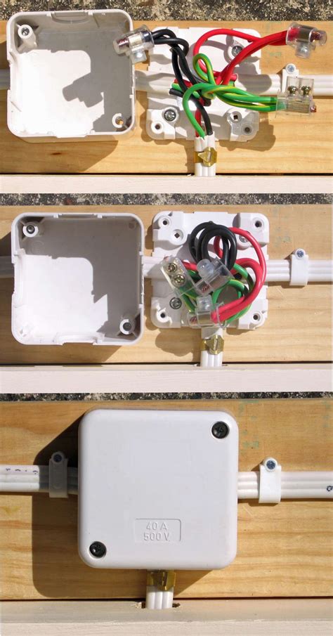 surface mounted fixture junction